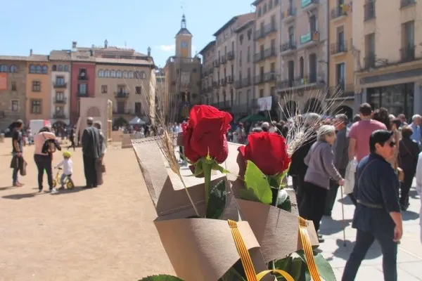 Diada de Sant Jordi a Vic