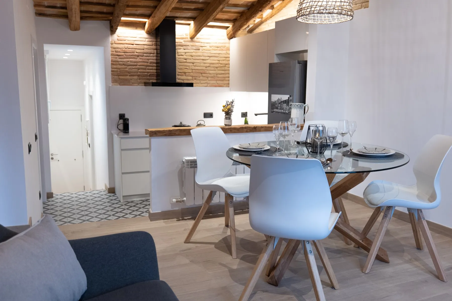 Menjador de l'apartament Niu del Sol